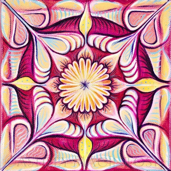 Resonance -- 6 x 6, acrylic on canvas. 2019 (NFS)